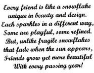 Snowflake Friends